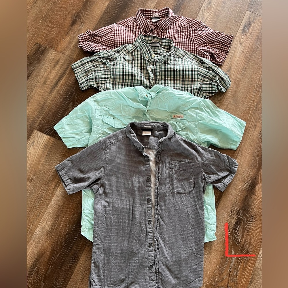 Columbia Button Downs